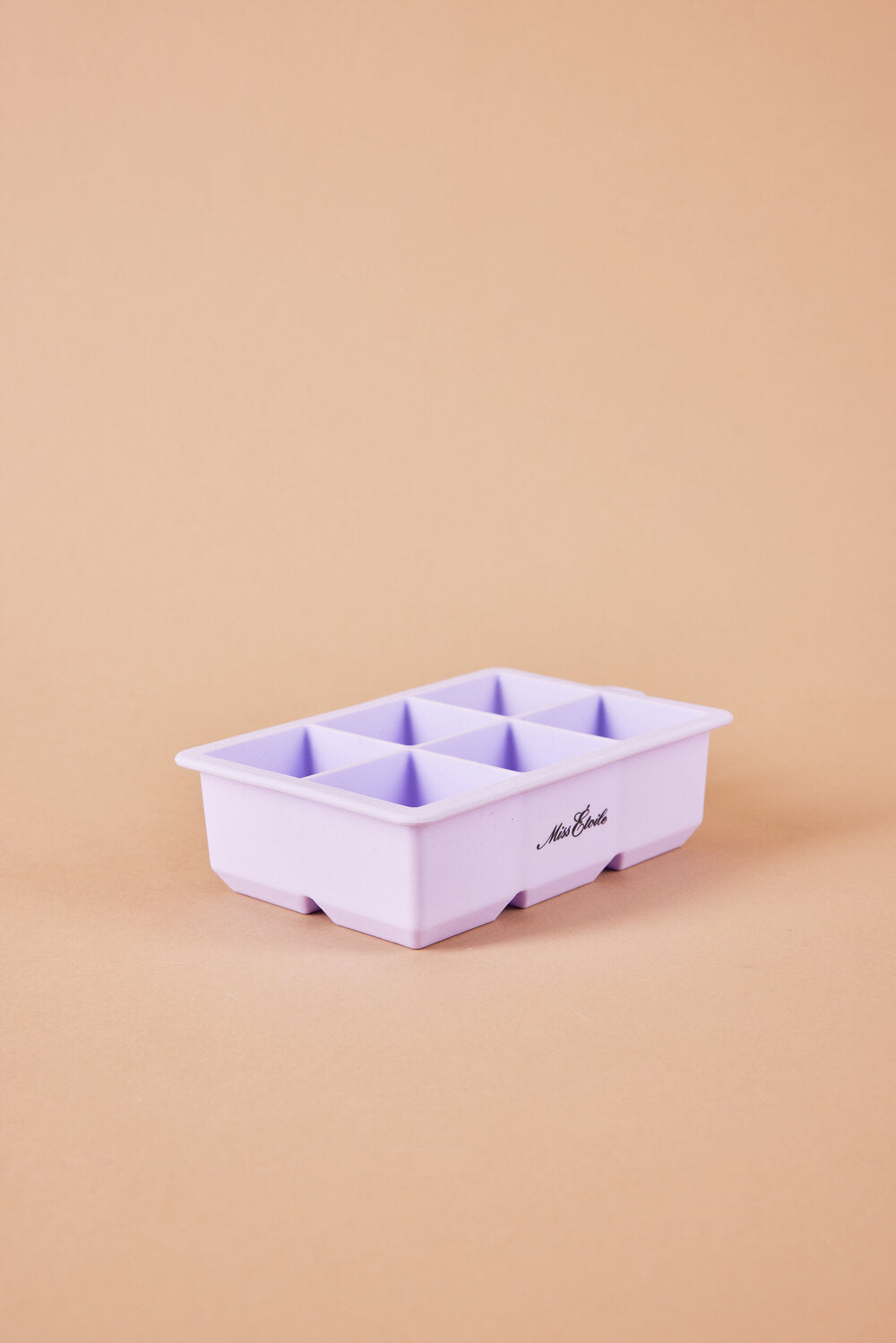 Isterningsbakke, lilla - 6 stk.